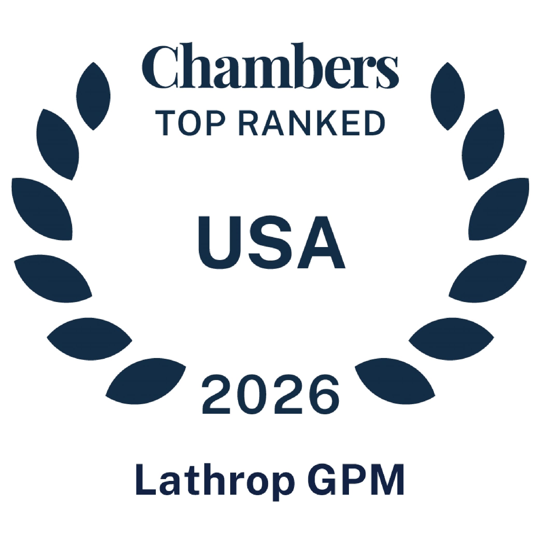 51 Lathrop GPM Attorneys and 17 Practice Groups Ranked in Chambers USA 2026